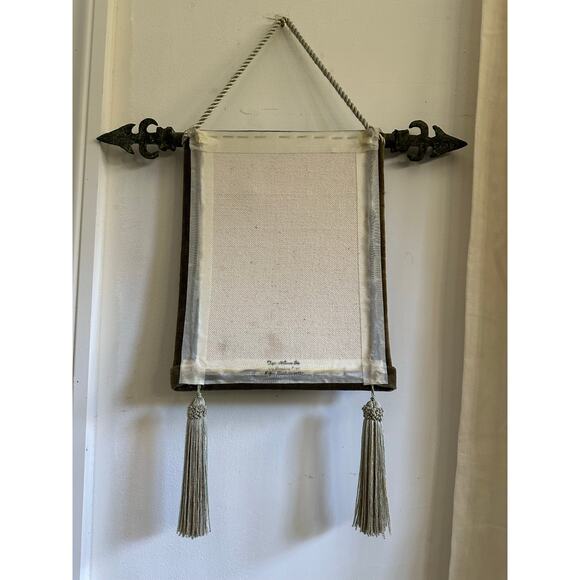 Tapis Millenia Art Canvas Tapestry Tassels Vintage picture hanging wall decor - Picture 12 of 12